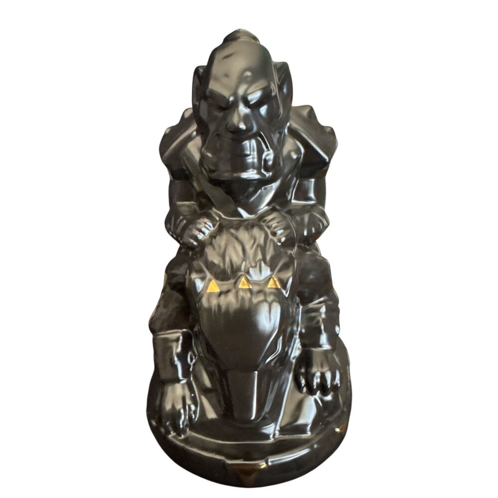 Blizzard 30th Anniversary World of Warcraft Orc & Wolf Tiki Mug